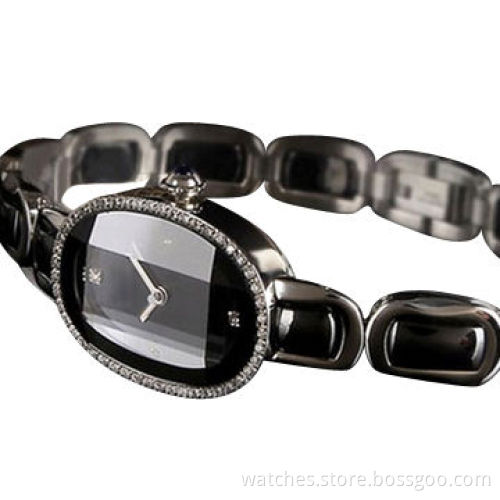 2014 New Luxury High-quality Ceramic Bracelet Fashionable Watches for Women, Waterproof, Diamond